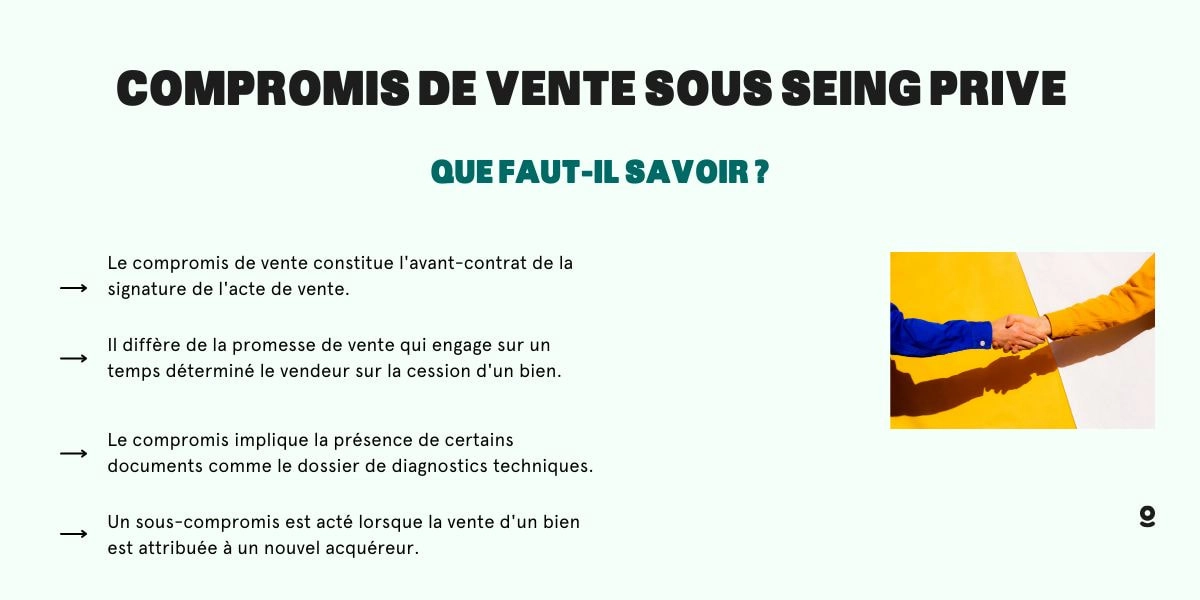 Compromis de vente sous seing privé : comment signer
